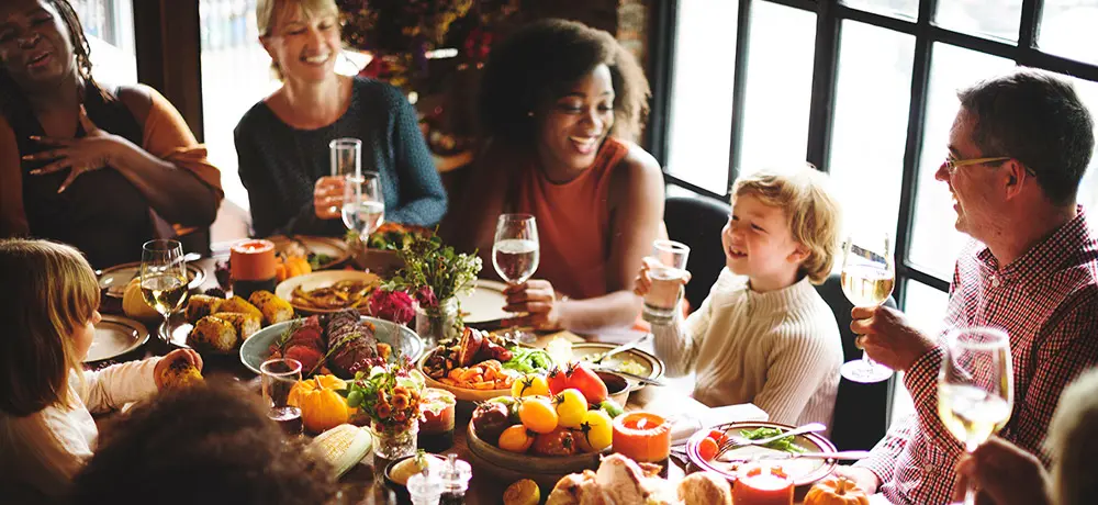 Thanksgiving Dinner Table