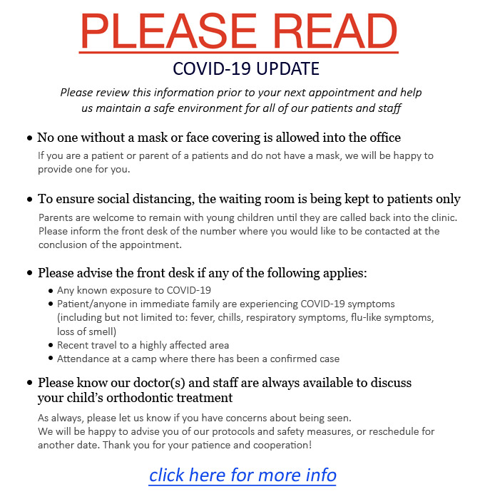 Covid 19 update